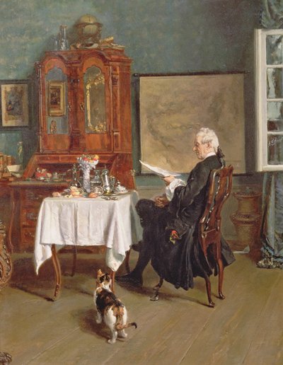 Der Aktuar beim Frühstück von Alexander Friedrich Werner